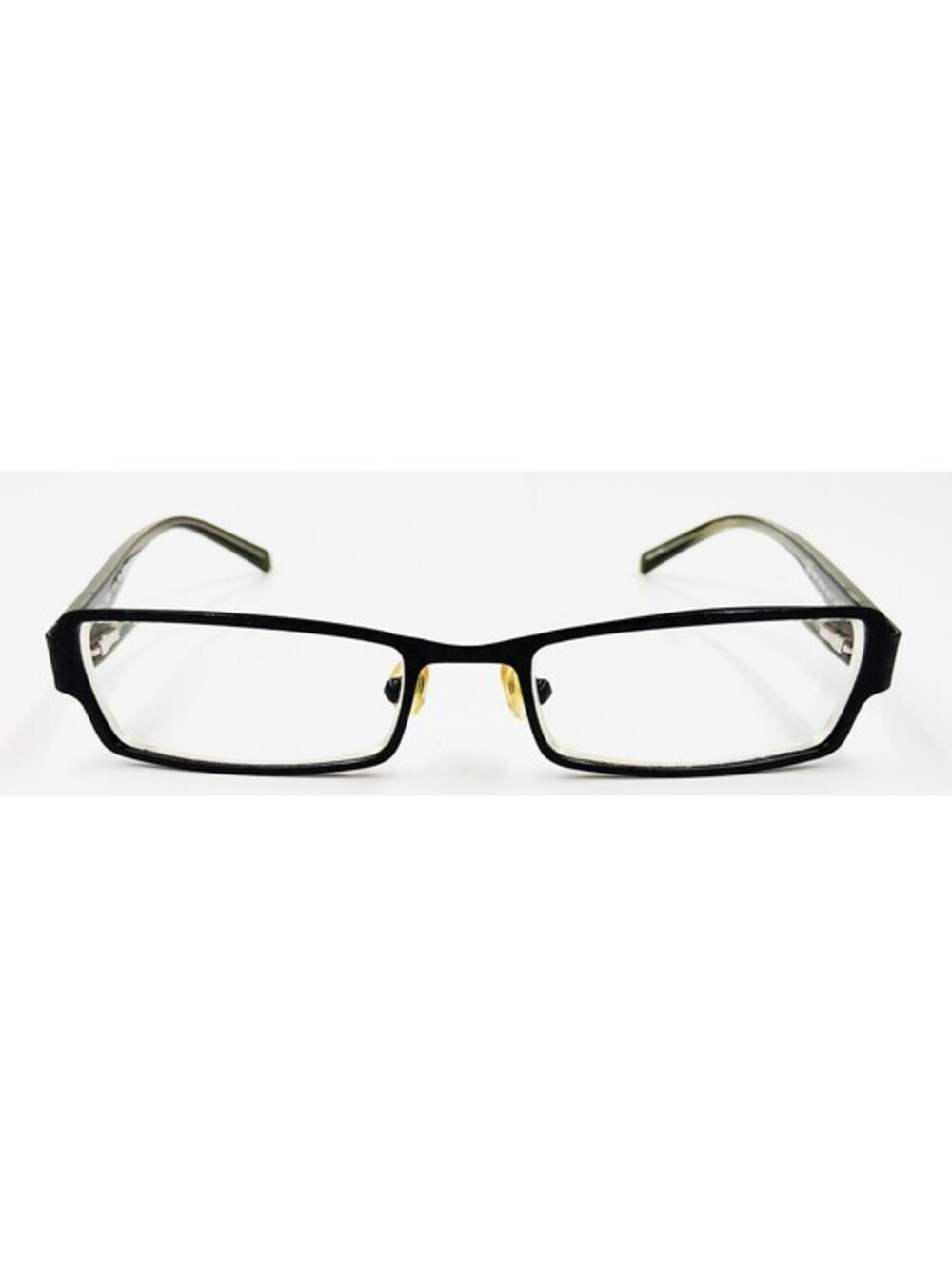 Relic R7145 0003 Eyeglass Frames 49-17-135 Black Green Rectangle Frames